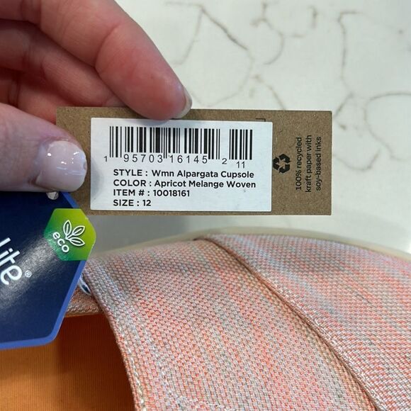 TOMS Apricot Melange Woven Alpargata Slip-On Loafer - Picture 6 of 8